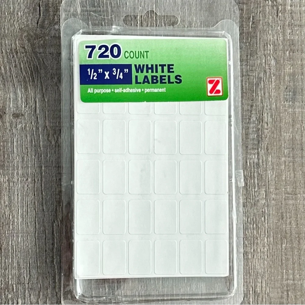 💞 New 720-Count Pack All Purpose Adhesive Labels